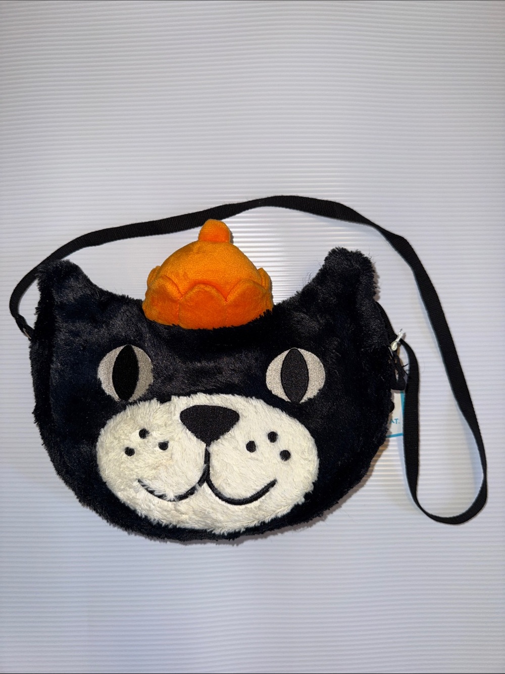 NWT Jellycat Black Cat Plush Bag